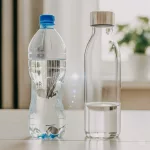 Plastique ou verre : quel est le plus écologique ? 1 Illustration de bouteille en plastique ou verre pour le choix de matériaux