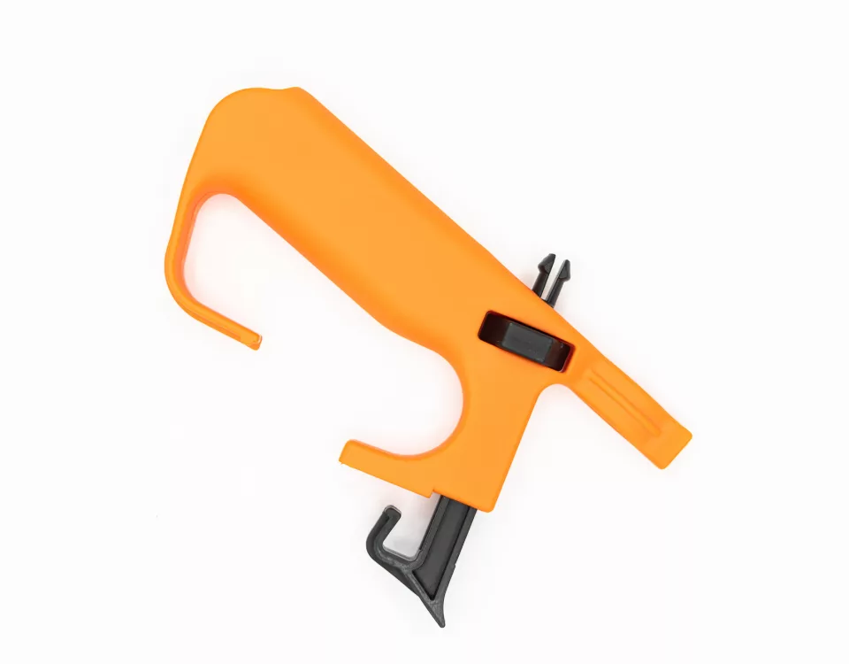 Conception pièce plastique ergonomique pour le domaine de la peinture chez Sagaert Plasturgie
