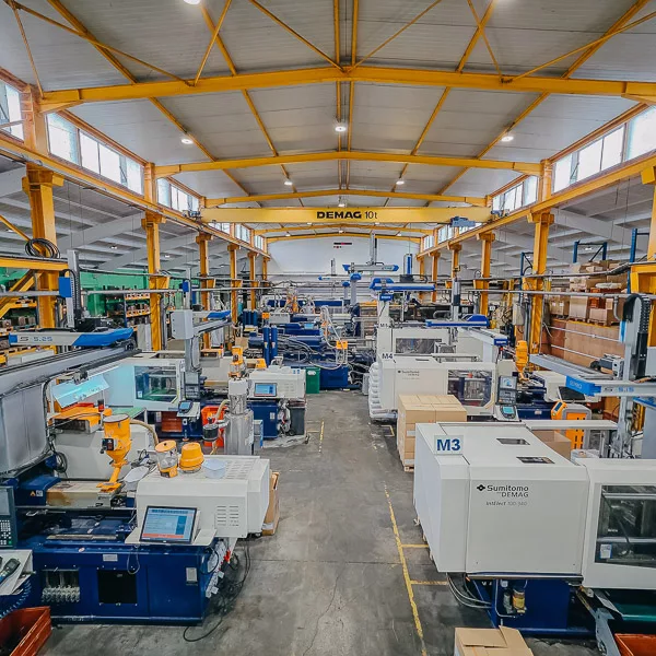 Salle d'injection plastique de votre injecteur plastique dans le nord